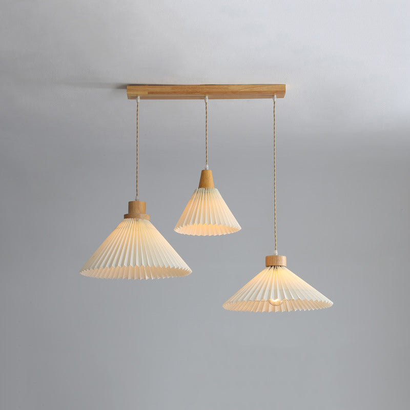 Ozawa Pendant Lamp Cluster, Pleated 4 Style, Living Room/Bedroom