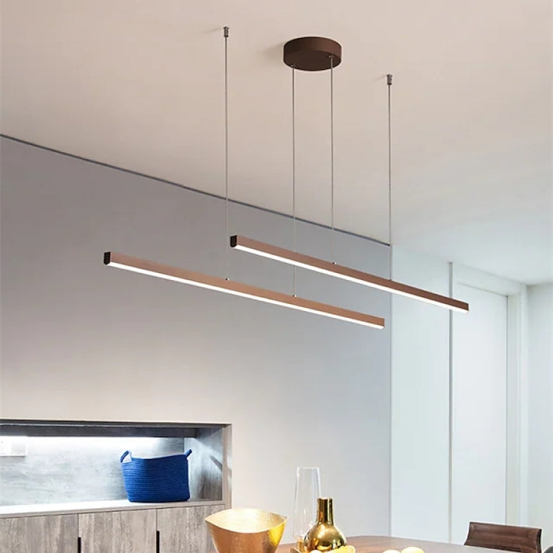 Edge Modern Pendant lamp, Metal&amp;Silica gel, Bedroom/Living room