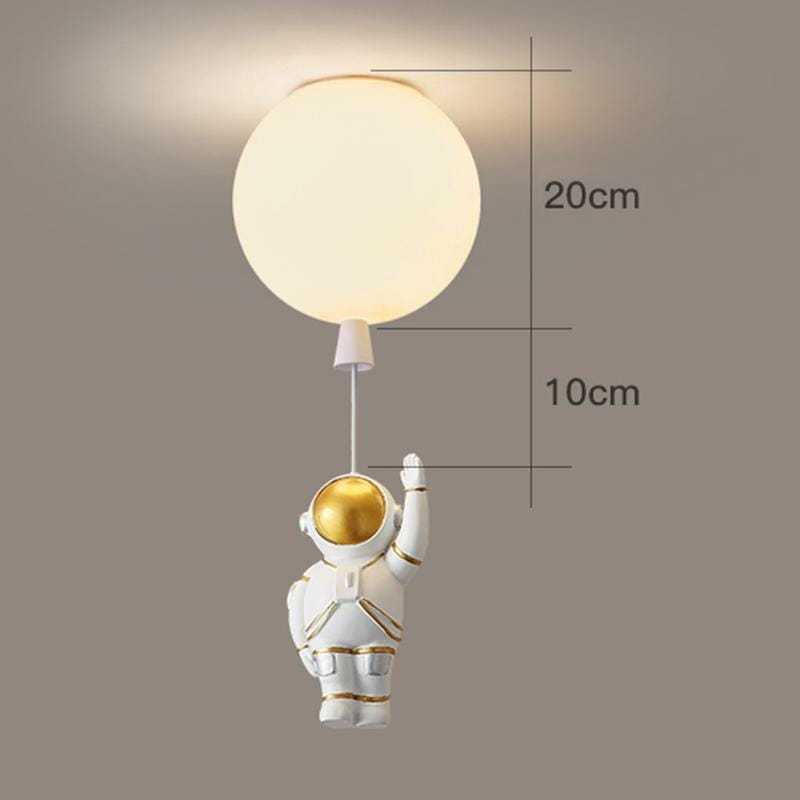 Fateh Astronaut-ballon  Loftslampe L 20/25/30/35cm - Las Sola-DK