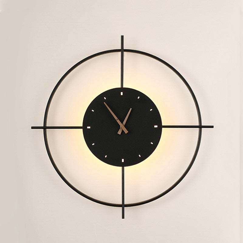 Nielsen Wall lamp Clock, Circle