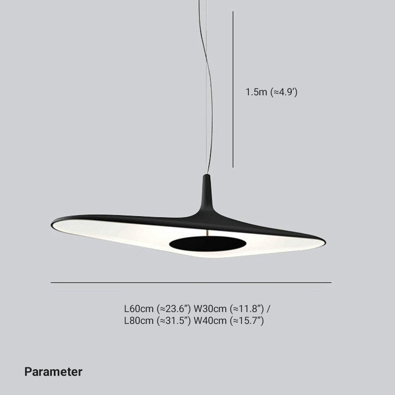 Carins Pendant Lamp 2 Colours, Living Room/Bedroom, Dia 60/80cm 