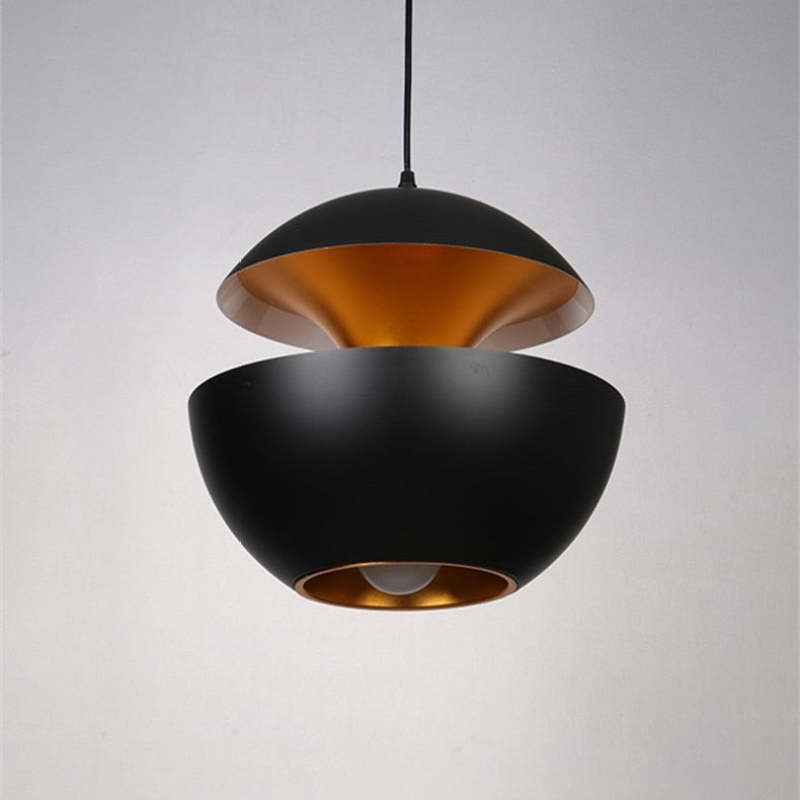 Nordic Creative Black/White LED Pendant Lamp 