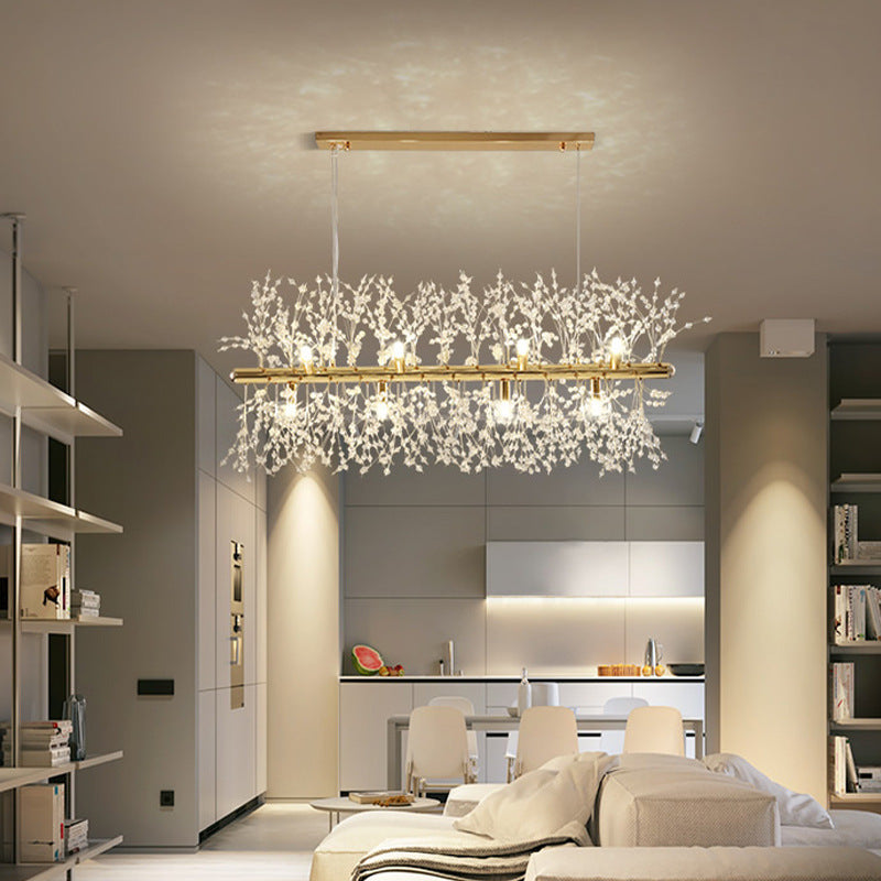 Nordic Creative art chandelier with pendant lamp for the dining room 