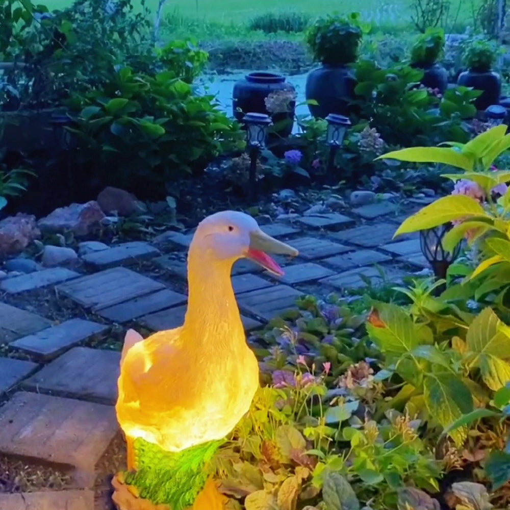 Minori Outdoor Lamps Goose Solar Garden Light Decoration, 3 Style, Hallway/Garden 