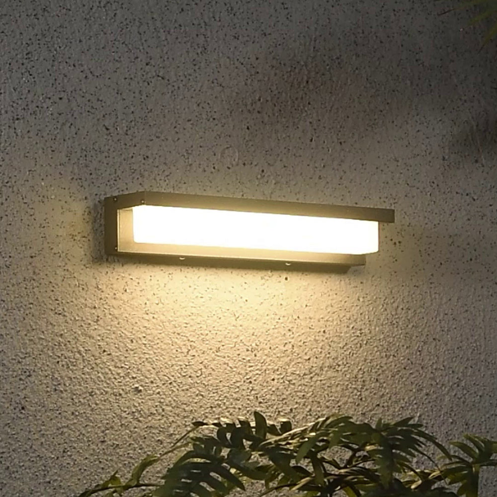 Orr Solar Outdoor Wall Lamp, L 18/32/42CM 