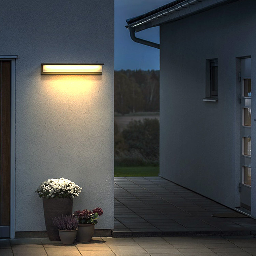 Orr Solar Outdoor Wall Lamp, L 18/32/42CM 