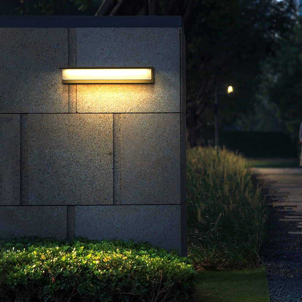 Orr Solar Outdoor Wall Lamp, L 18/32/42CM 