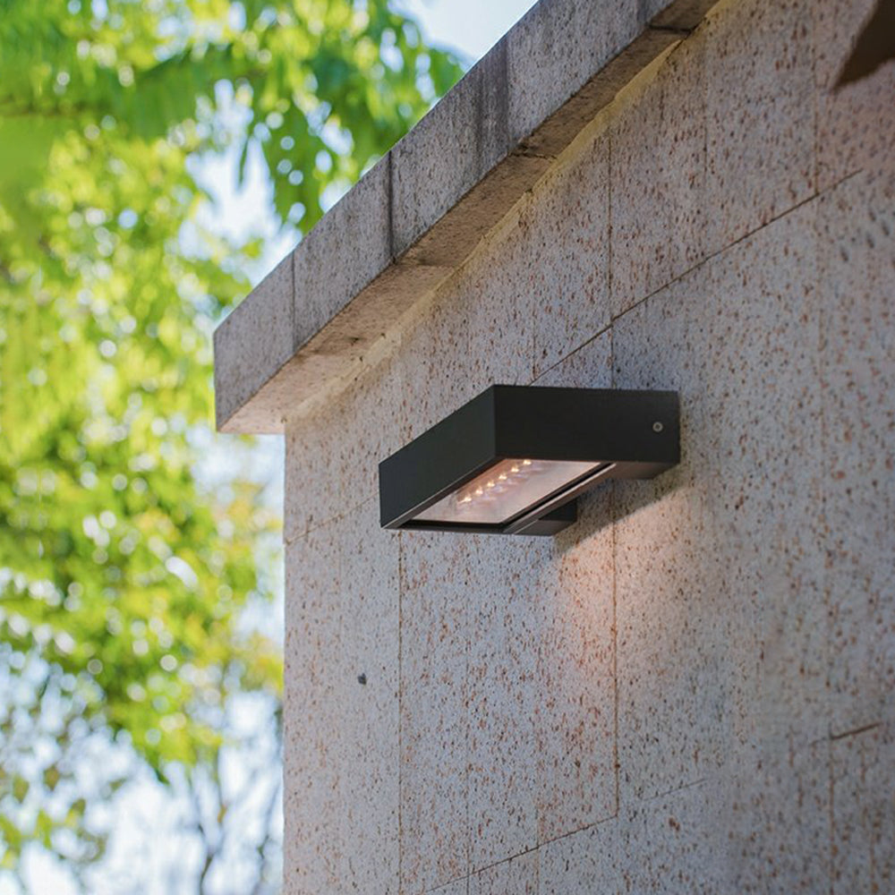 Orr Black Outdoor Wall Lamp with Dimming, L30CM 