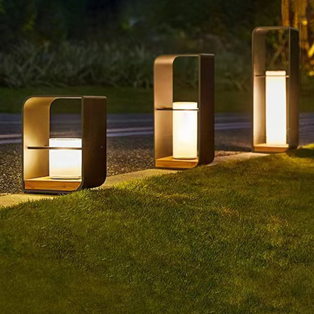 Orr Solar Powered Outdoor Floor Lamp 