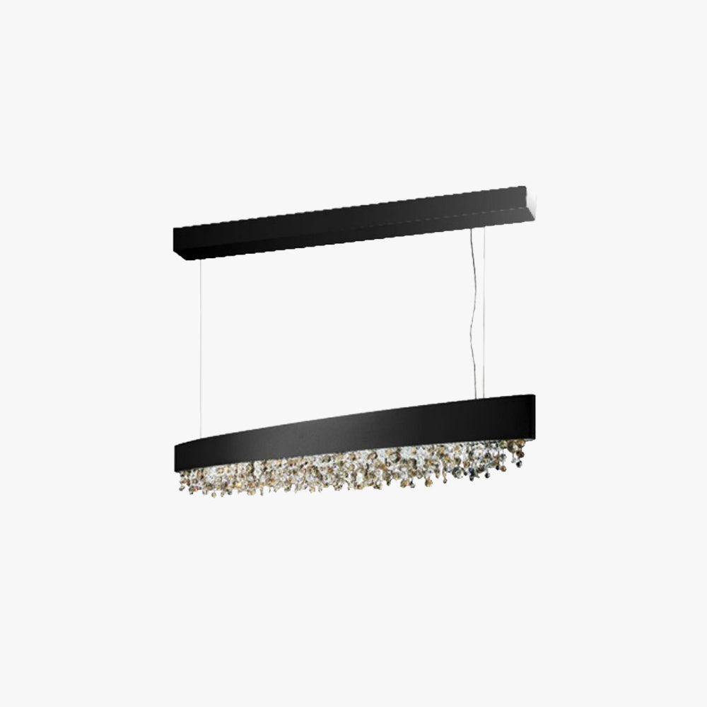 Marilyn Crystal Pendant Lamp, 4 Colours, L 100CM/120CM