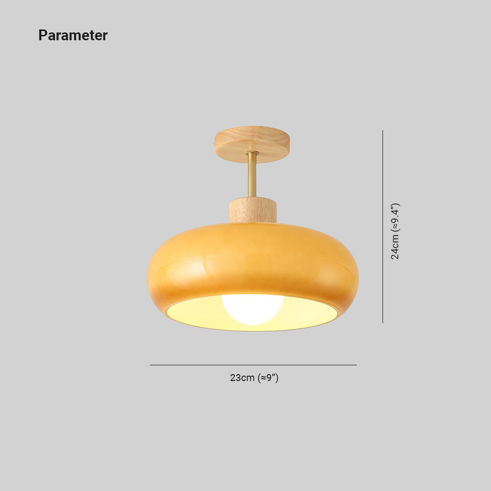 Hailie Semi-Ceiling lamp, 2 Colours