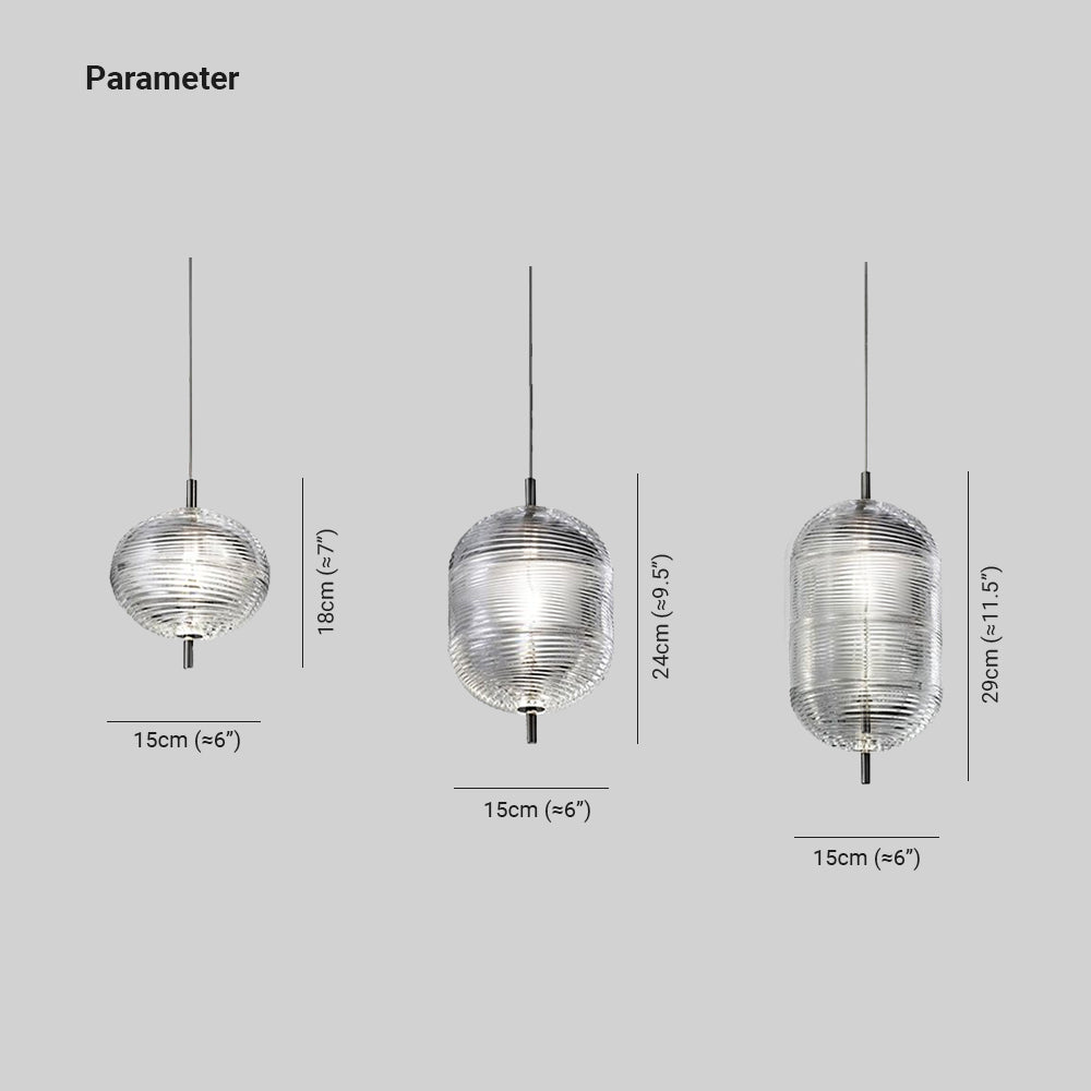 Hailie Pendant Lamp, 2 Colours, L 18CM/24CM/29CM