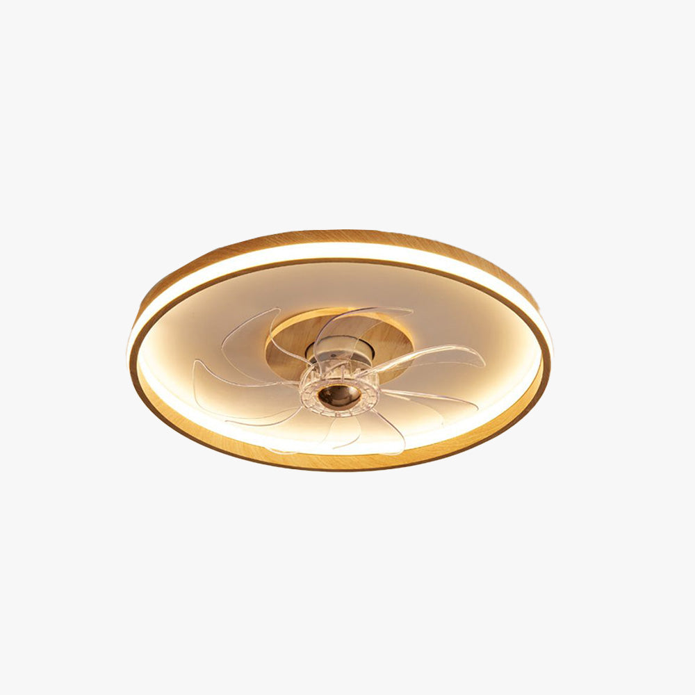 Ozawa Double-light Ceiling Fan with Light, 2 Colour/Style, DIA 50CM