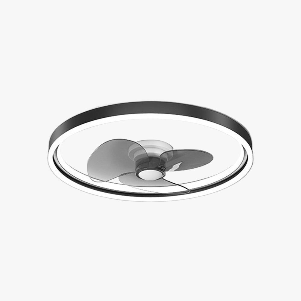 Edge Ceiling Fan with 2-Light, 2 Colour, DIA 40CM/50CM
