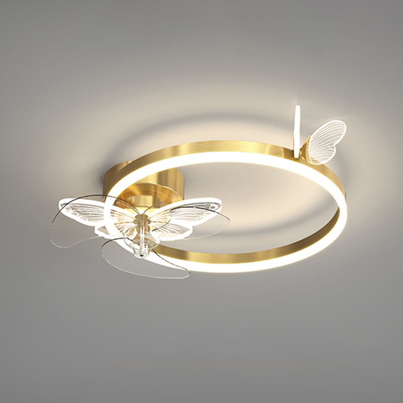 Arisha Ceiling Fan with Light, 2 Colour/ 4 Style, DIA 51CM/56CM/61CM