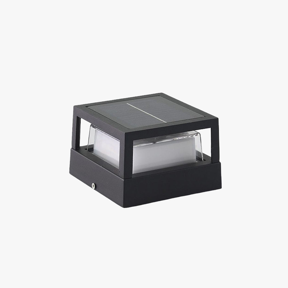 Riley Basic Pier-Mount Solar Outdoor Path Light