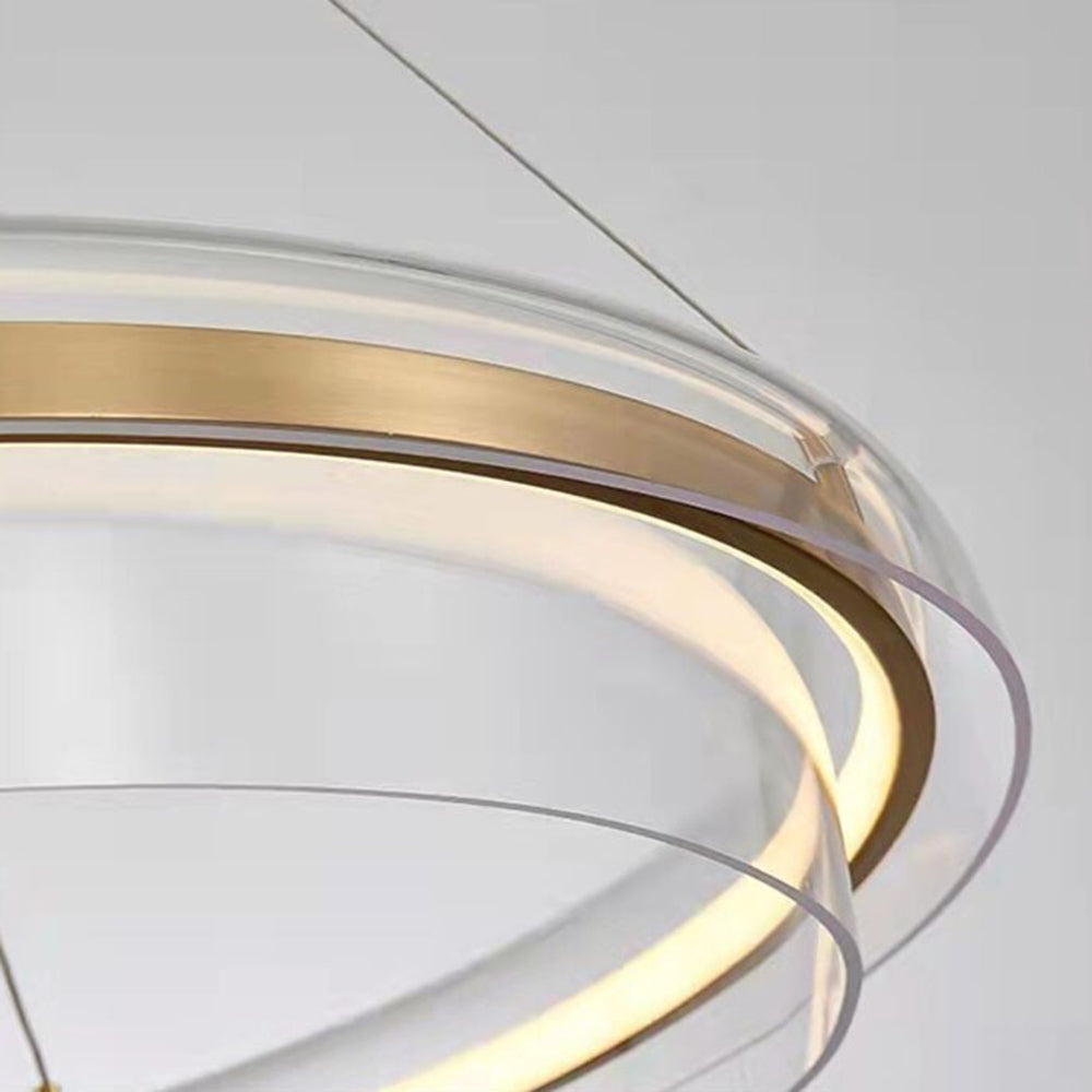 Arisha Pendant lamp Color temperature can be changed 1/2 Rings, Dia 50/75cm