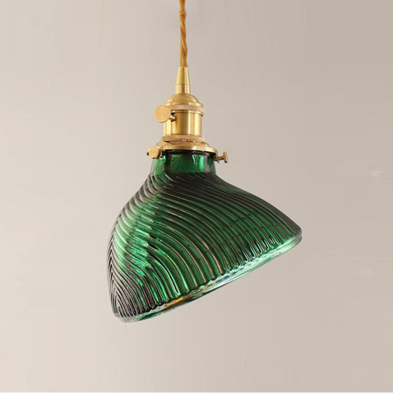 Hailie Green Pendant Lamp, 2 Styles, L 19/23CM 