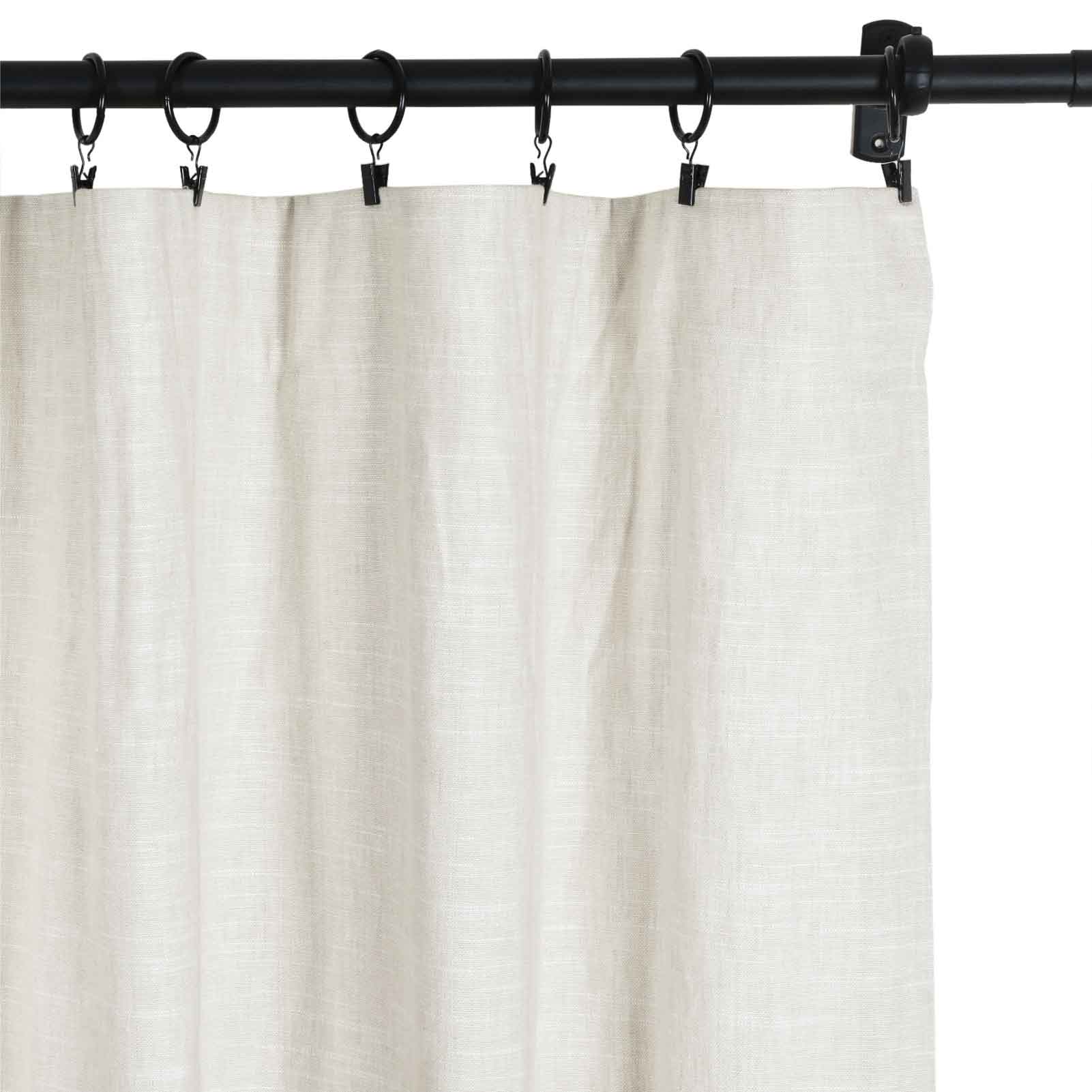 Aira Luxury Linen Cotton Soft Curtain, Bedroom Soft Top 