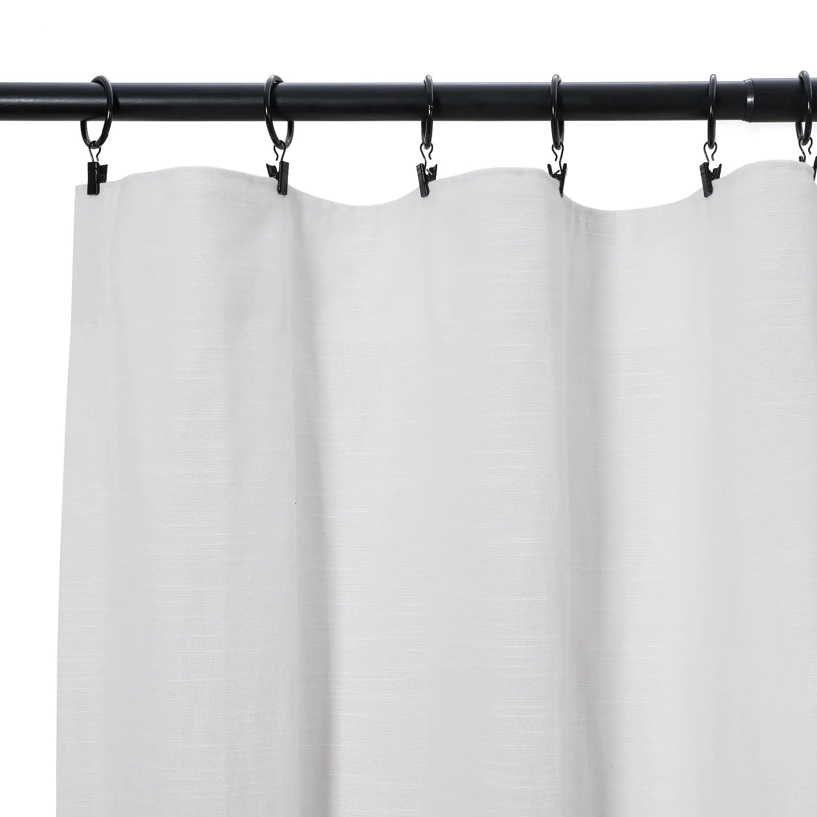 Aira Luxury Linen Cotton Soft Curtain, Bedroom Soft Top 