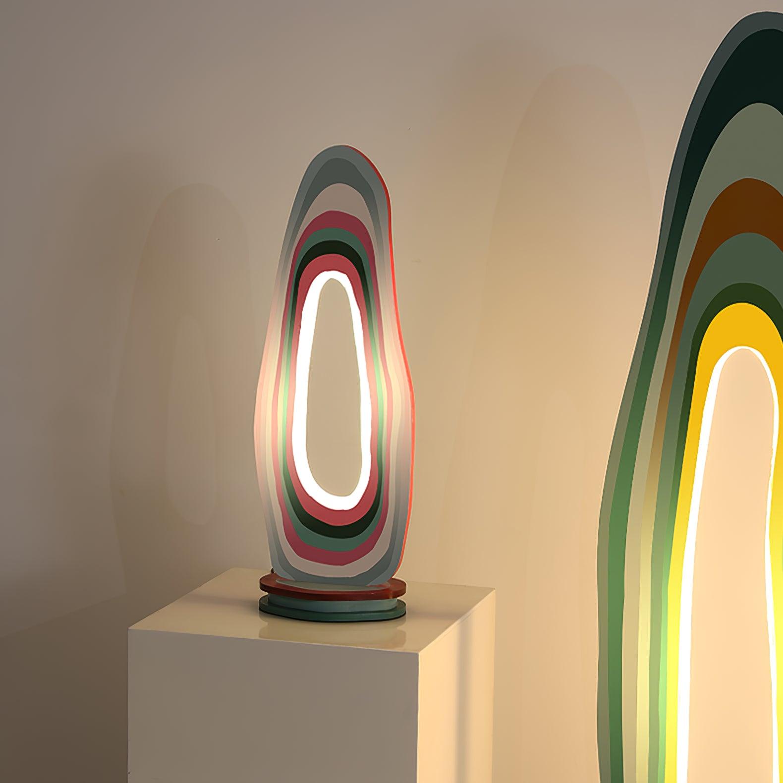 Salgado Gulvlampe Postmoderne/Kunstnerisk, Akryl, Flerfarvet, Soveværelse
