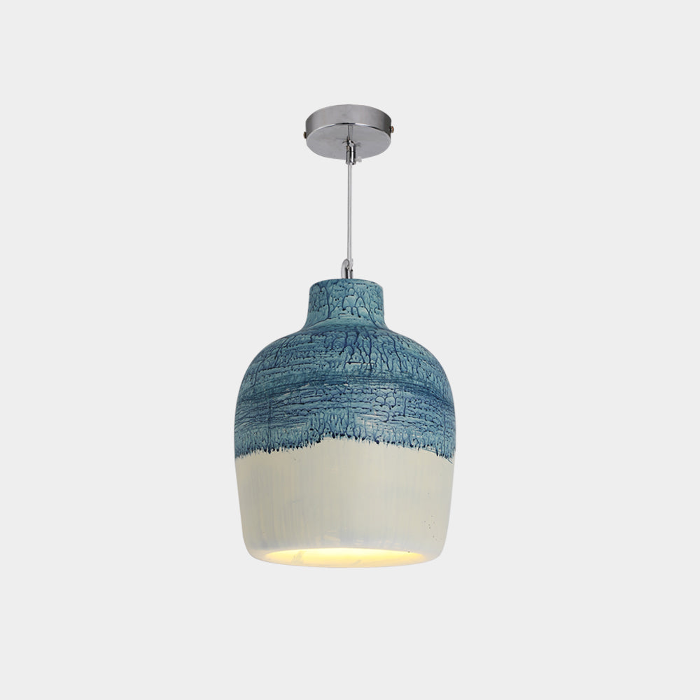 Byers Jar-shaped Pendant Lamp, Resin, DIA 30CM, 4 Colours 