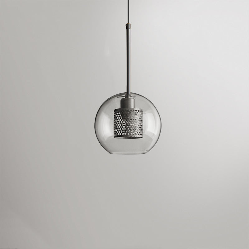 Oneal Moderne Gylden Pendellampe, Metal/Glas - Las Sola-DK