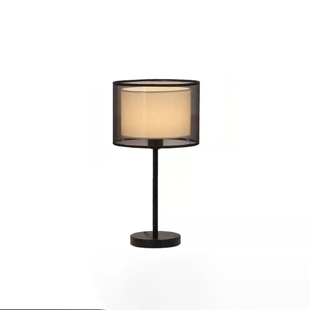 Baines Fabric lamp shade Table and floor lamp, 2 colours 