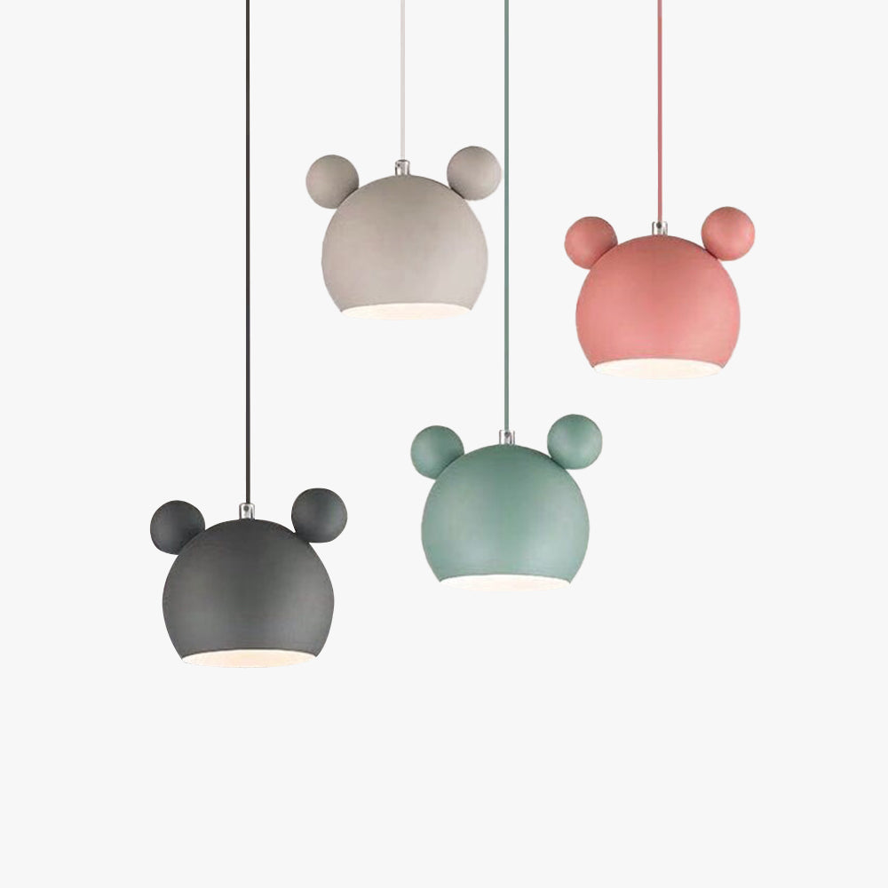 Morandi Mouse's head Pendant lamp, 5 Colours 