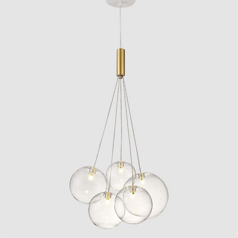 Sumait Romantic Glass Bubble LED Pendant Lamp