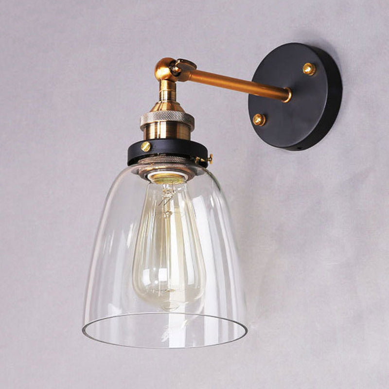 Brady Wall lamp, Metal/Glass