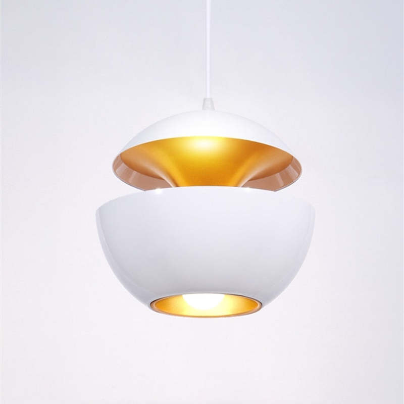 Nordic Creative Black/White LED Pendant Lamp 