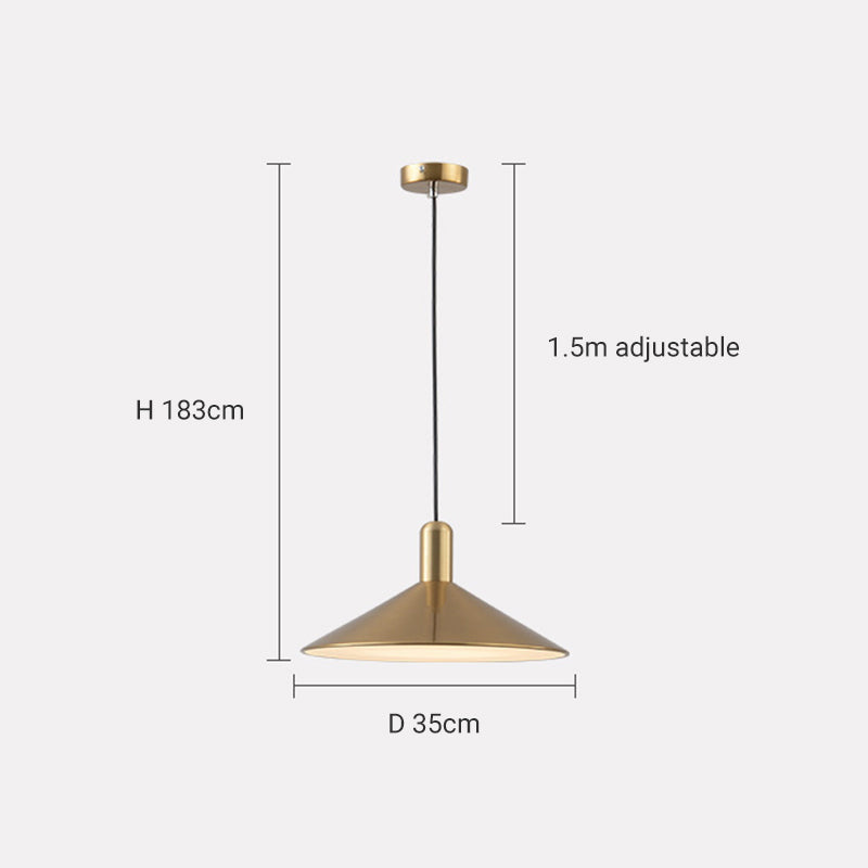 Carins Pendellampe, 3 Farve, Stuen/Soveværelset