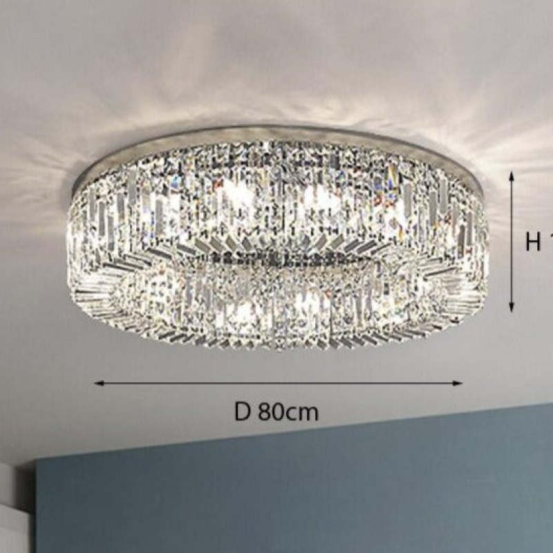 Marilyn Modern Crystal LED Chandeliers Gold Lighting Decoration