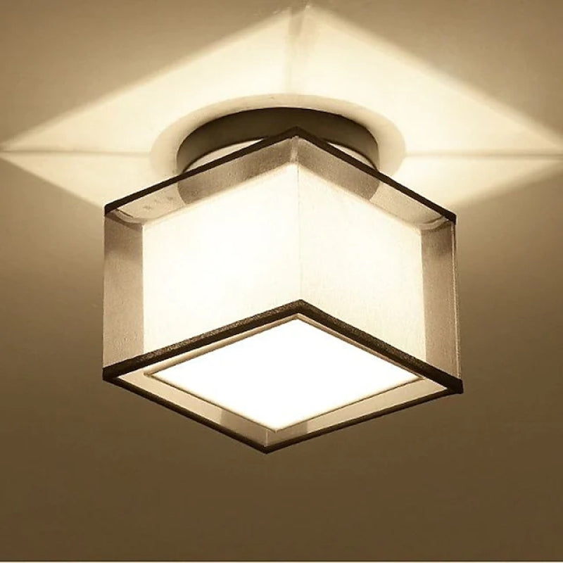 Renée Moderne Minimalistisk Loftslampe med Tredimensionel Geometrisk Form