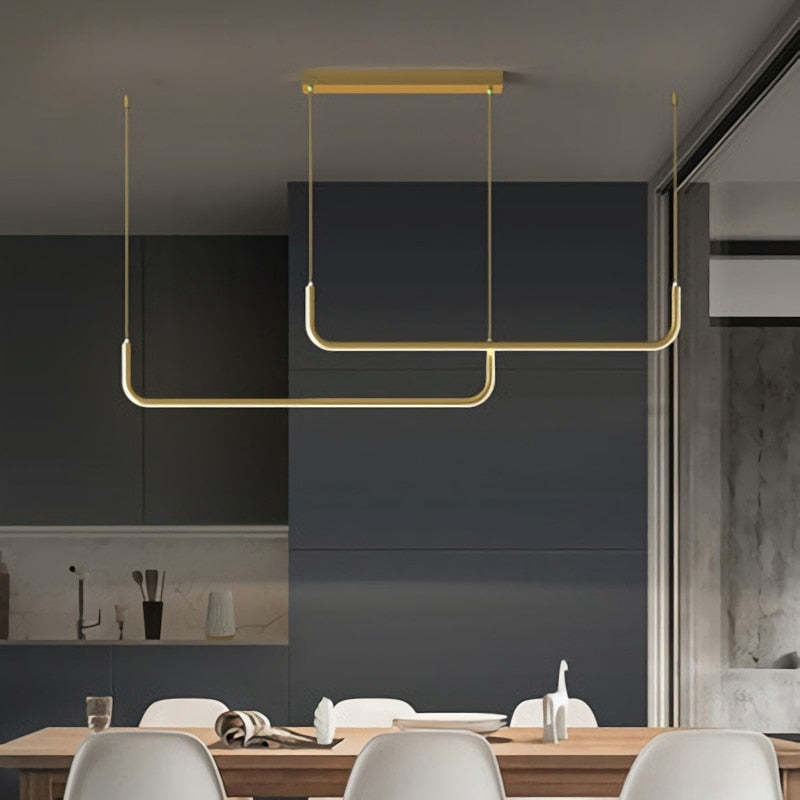 Minimalist LED-foring pendellampe bordlampe - Las Sola-DK