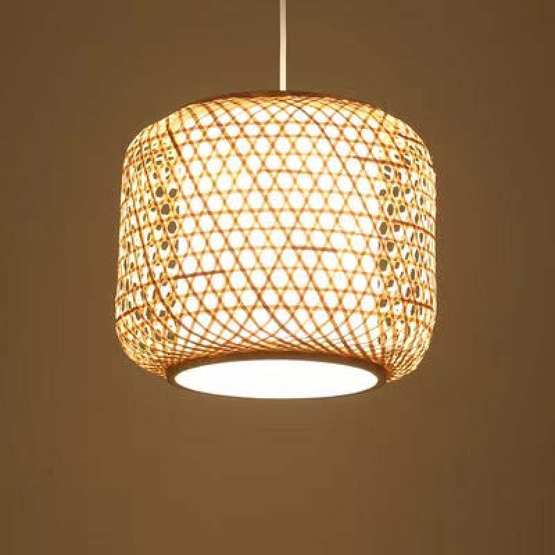 Zen Natural rattan and bamboo Pendant lamp 