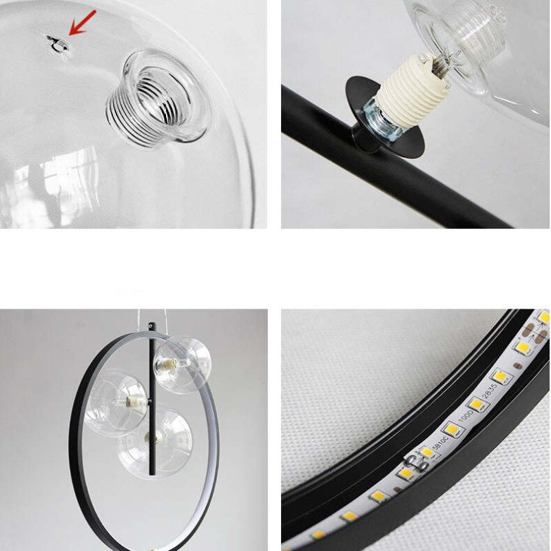 Valentina Moderne LED-pendellamper med Glasbobler - Las Sola-DK