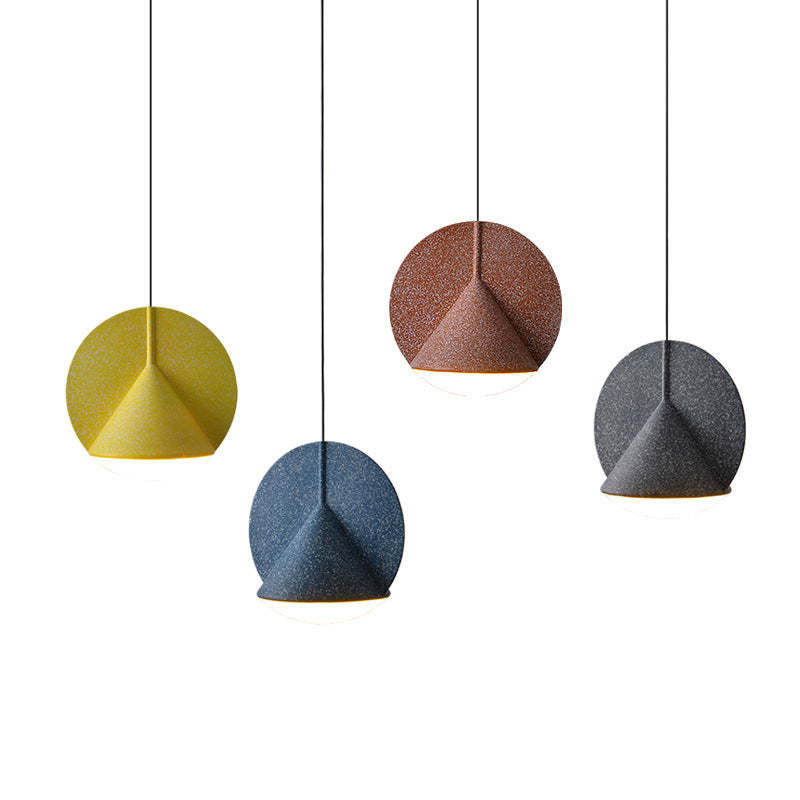 Zaid Modern LED Colorful Shade Hanging Pendant Lamp 