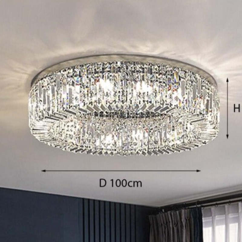 Marilyn Modern Crystal LED Chandeliers Gold Lighting Decoration