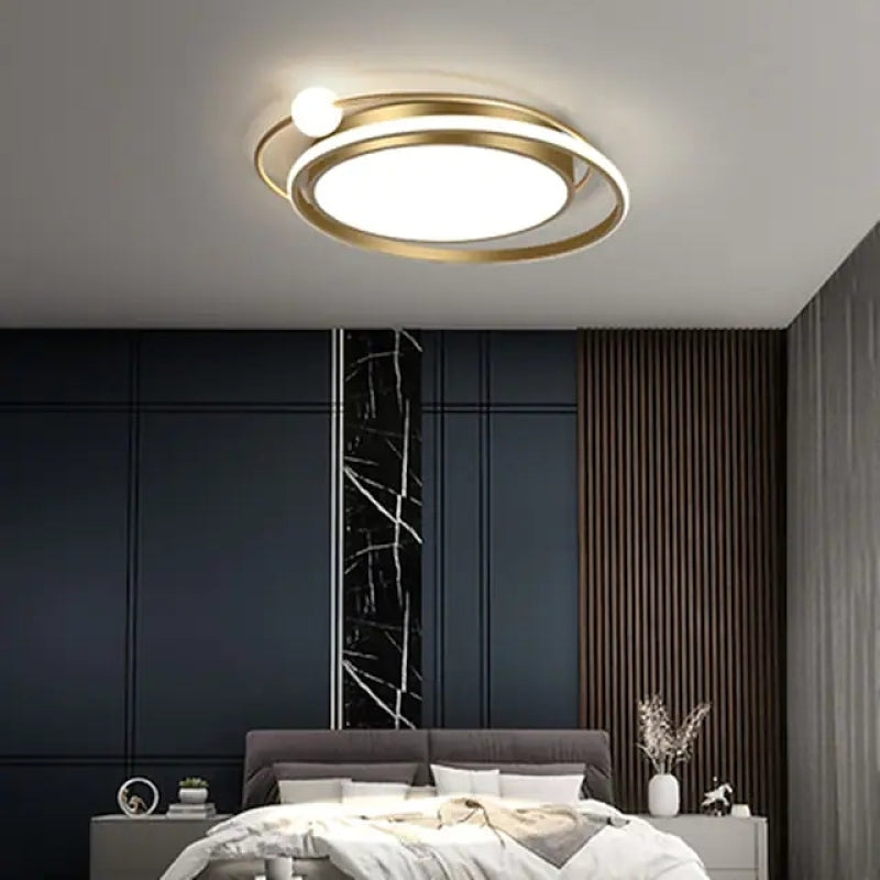 Modern Planet Design LED Ceiling Lamp for Living Room &amp; Bedroom