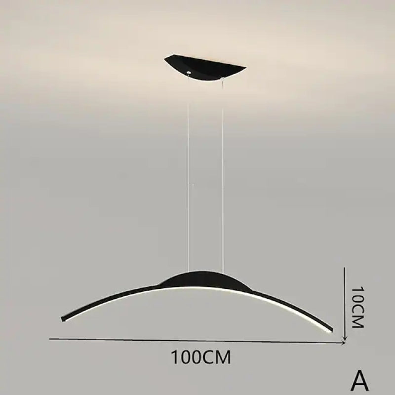 Nordic Simple LED Lineær Lysekroner