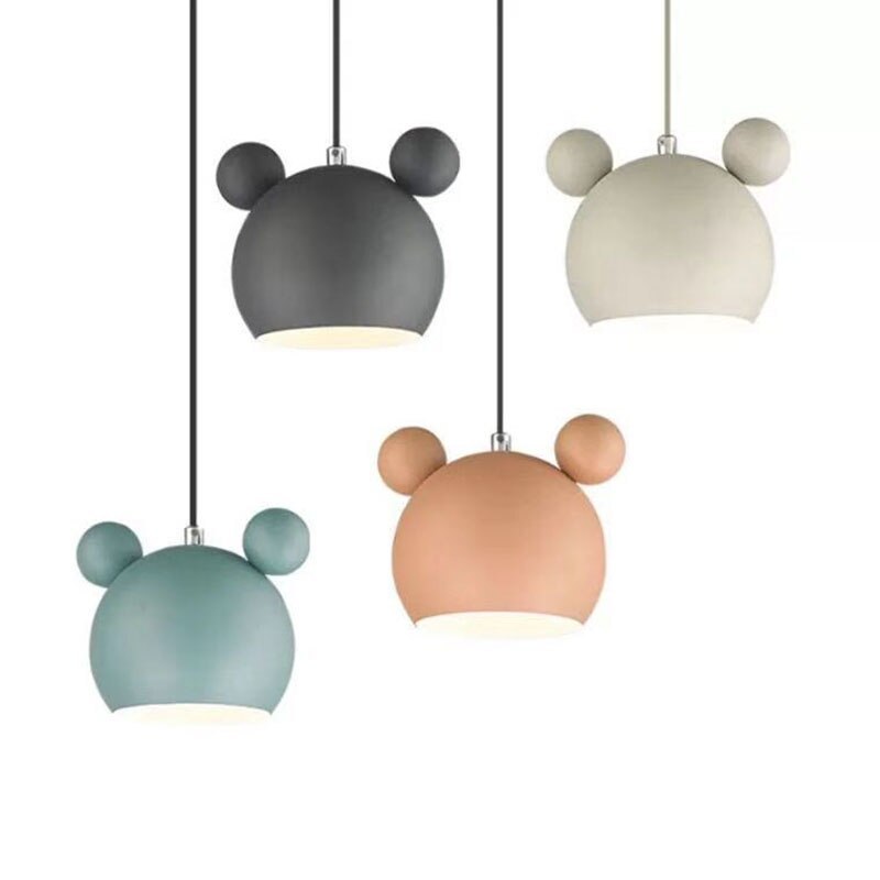 Morandi Mouse's head Pendant lamp, 5 Colours 