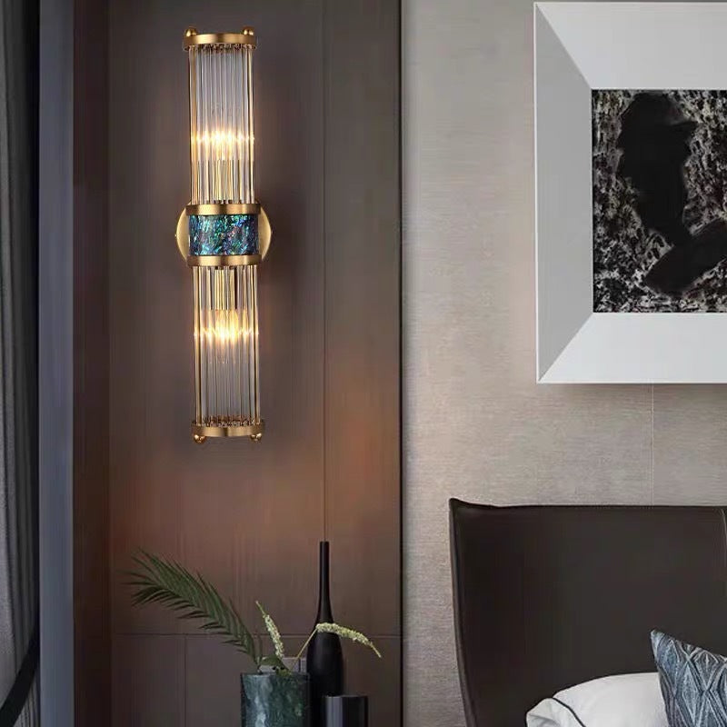 Fancy / Luxury Stil Akryl+Metal Væglampe Sengekant Lampe Soveværelset