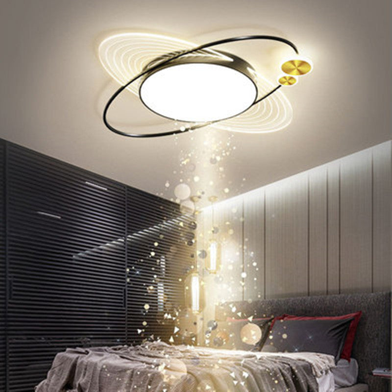 Metal Circular LED ceiling lamp for Living Room &amp; Bedroom