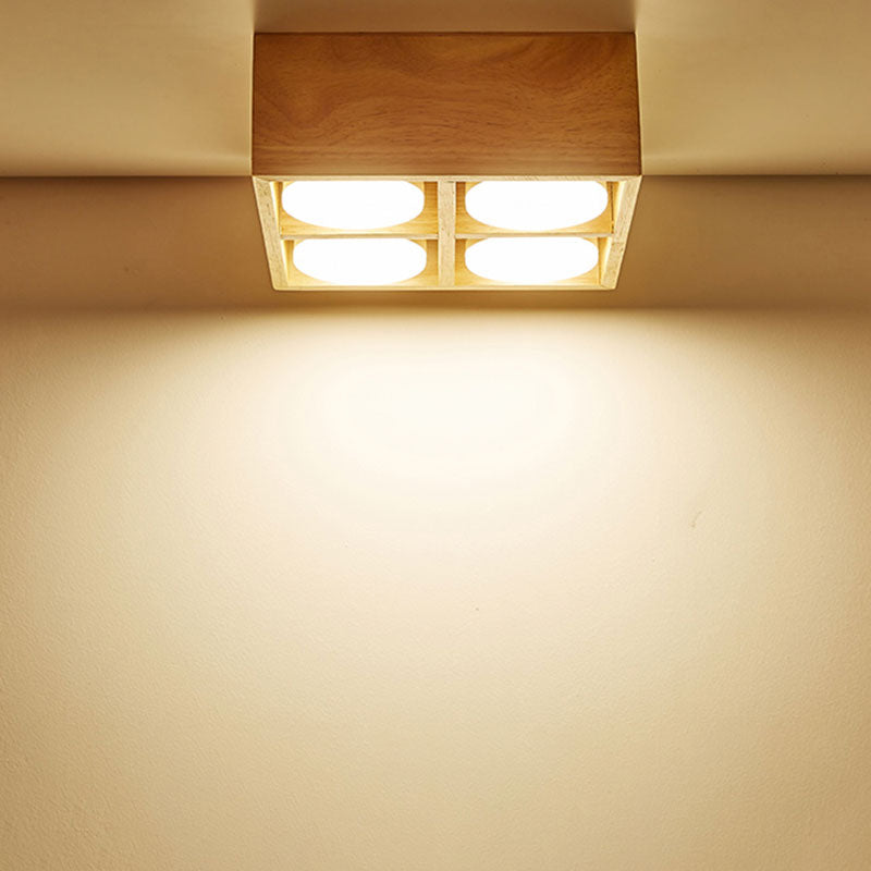 Ozawa Ceiling lamp No main light, Wood