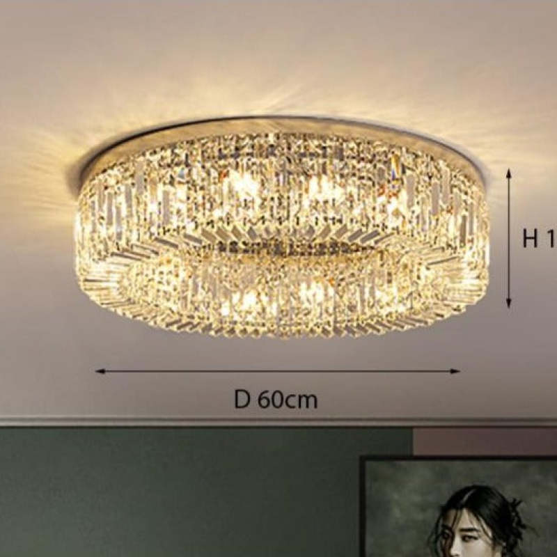 Marilyn Modern Crystal LED Chandeliers Gold Lighting Decoration