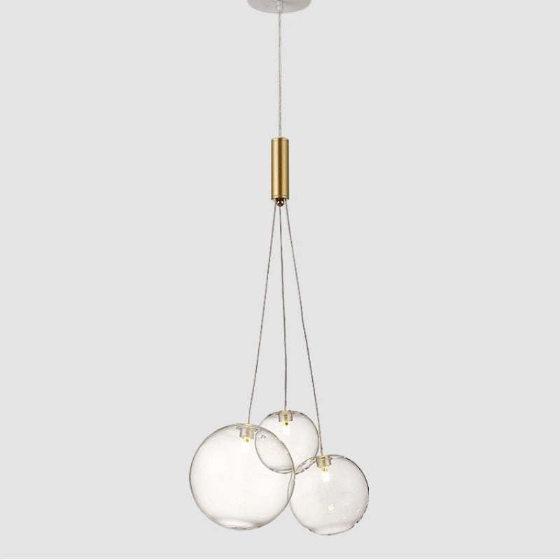 Sumait Romantic Glass Bubble LED Pendant Lamp