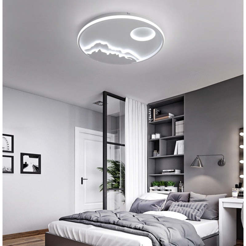 Quinn Mountain View Flush Mount Ceiling Light - Las Sola-DK