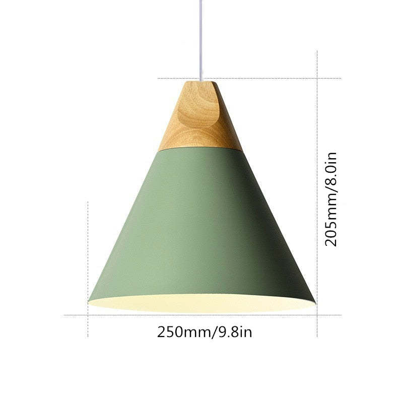 Morandi Pendellampe Multi-formet, Træ og metal - Las Sola-DK